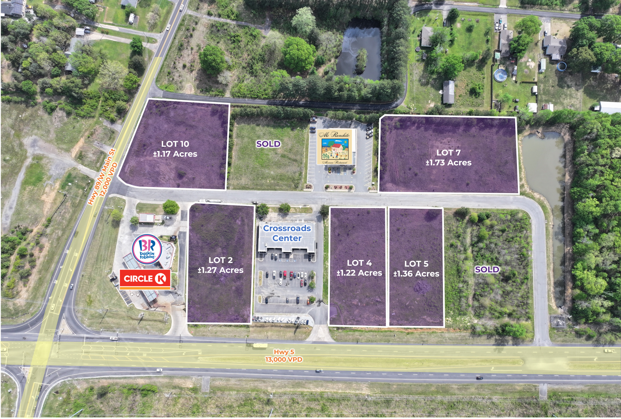 Hwy 5 & Hwy 89, Cabot, AR for Sale