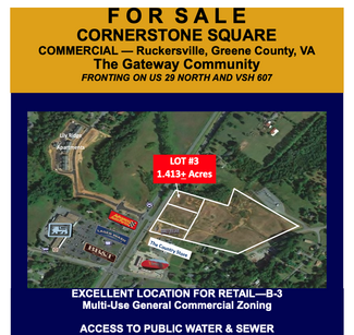 Ruckersville, VA Commercial - Seminole Trail and Clore Drive