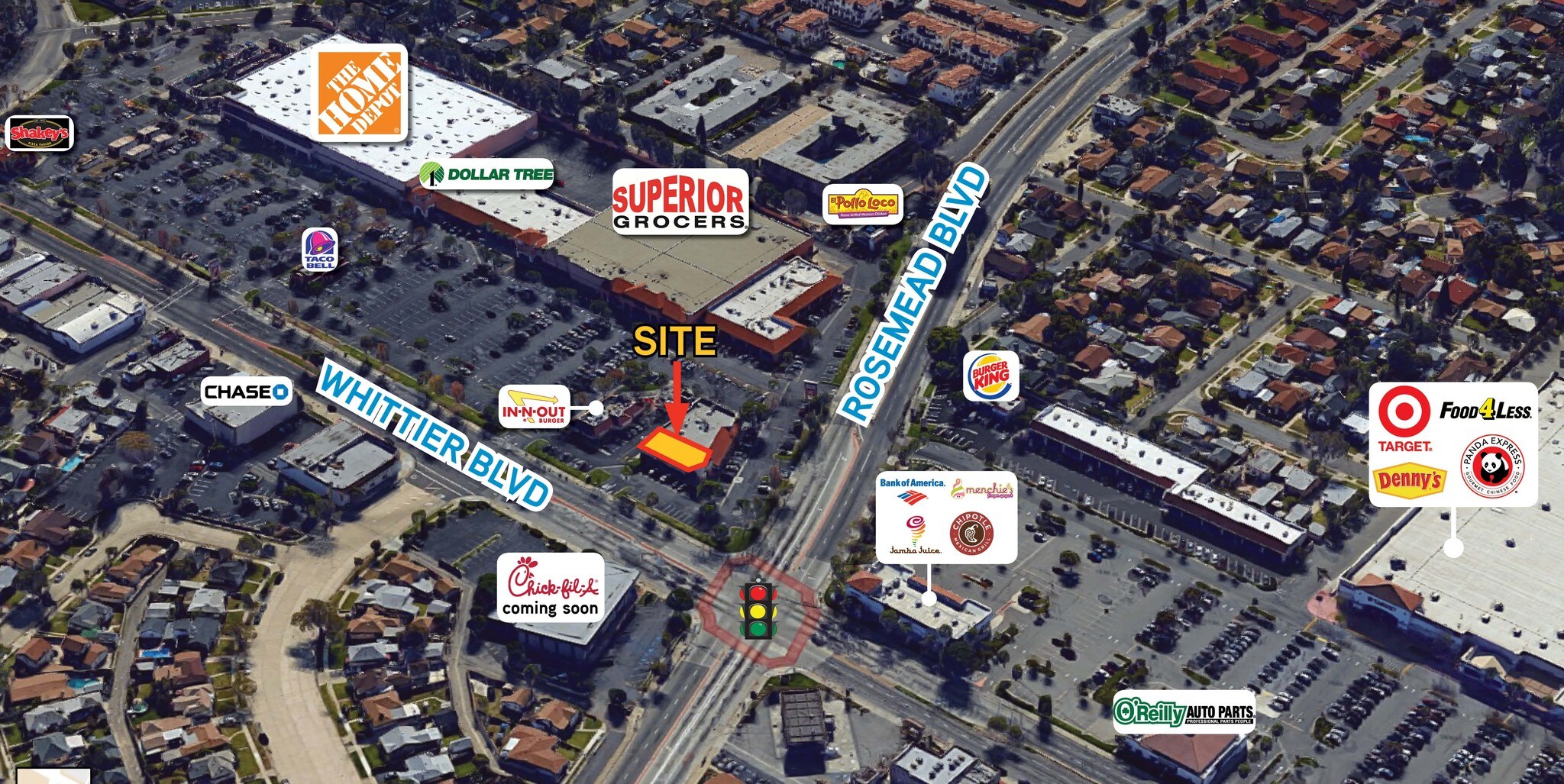 5006-5012 Rosemead Blvd, Pico Rivera, CA for Rent