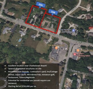 Charlestown, RI Commercial - 2195 & 2231 Matunuck School House rd