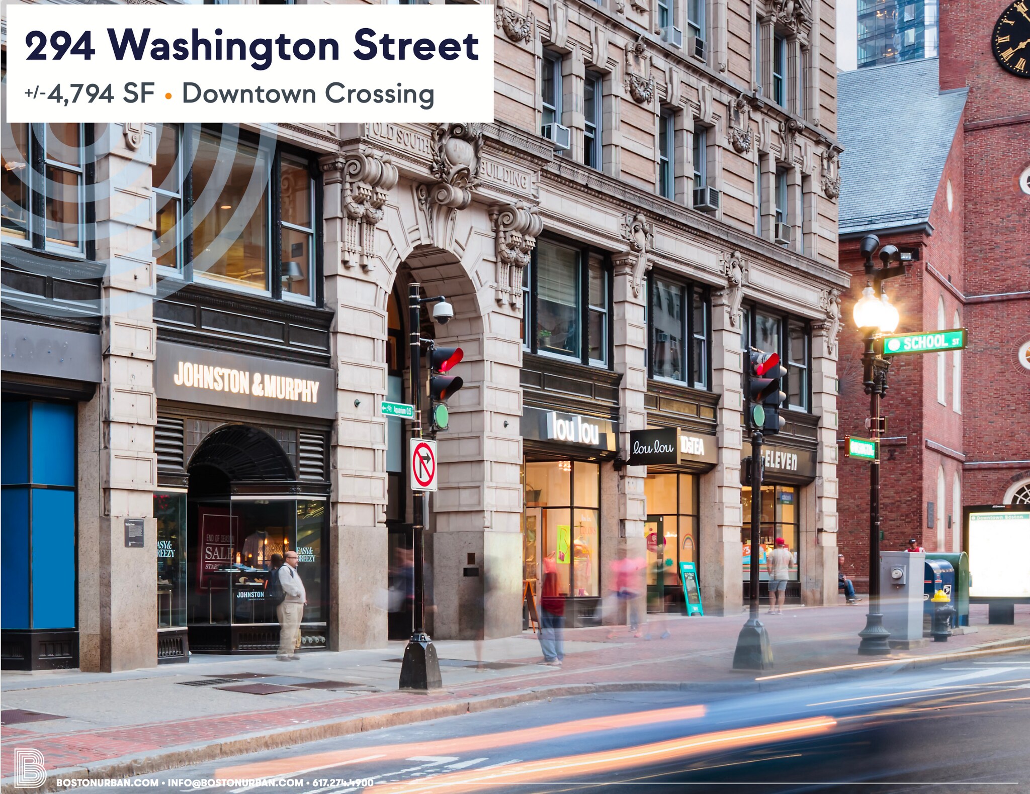 294 Washington St, Boston, MA for Rent