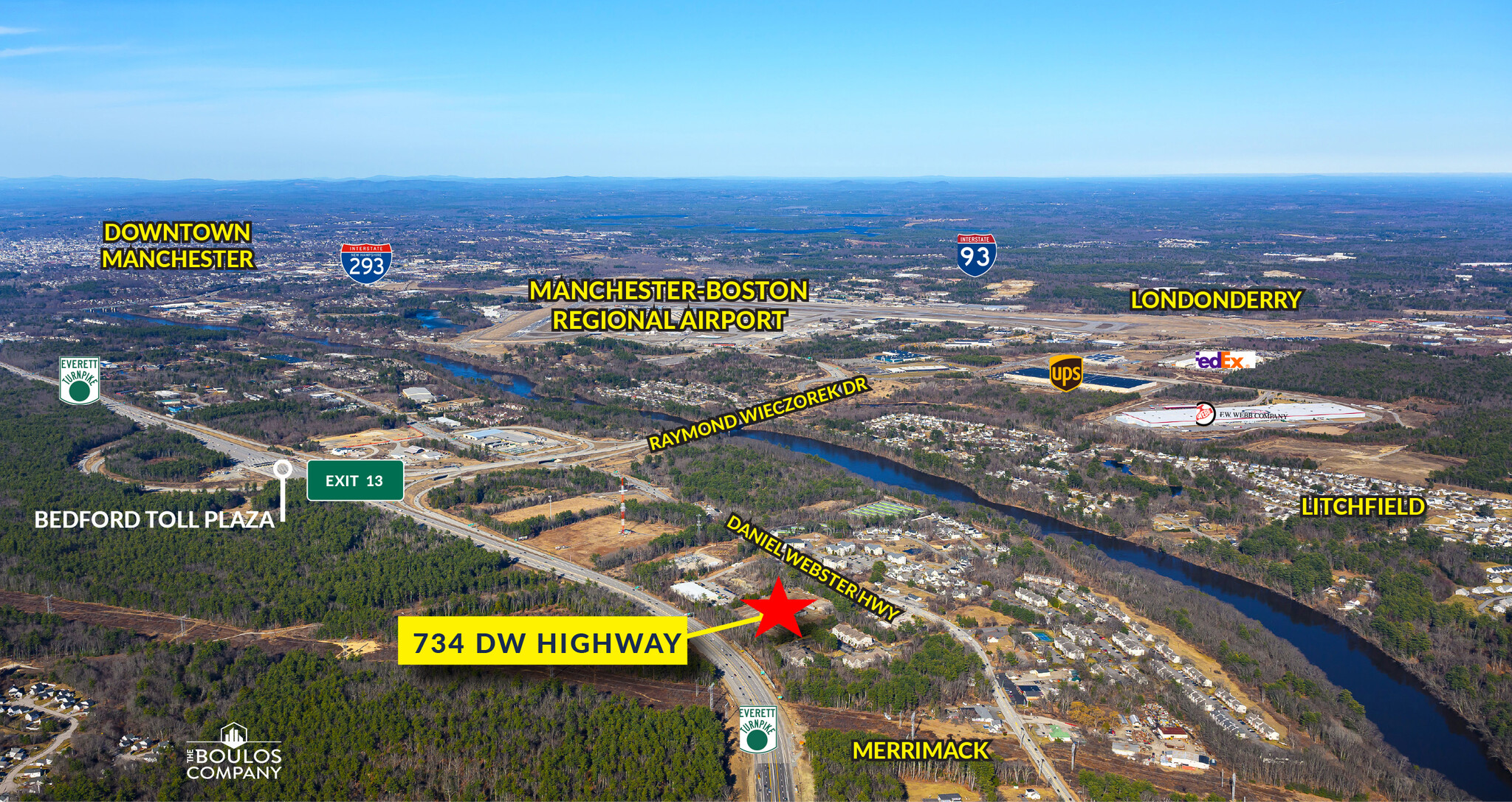 734 Daniel Webster Hwy, Merrimack, NH for Rent