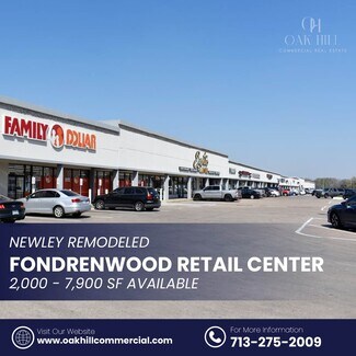 Houston, TX Retail - 9700-9950 Fondren Rd