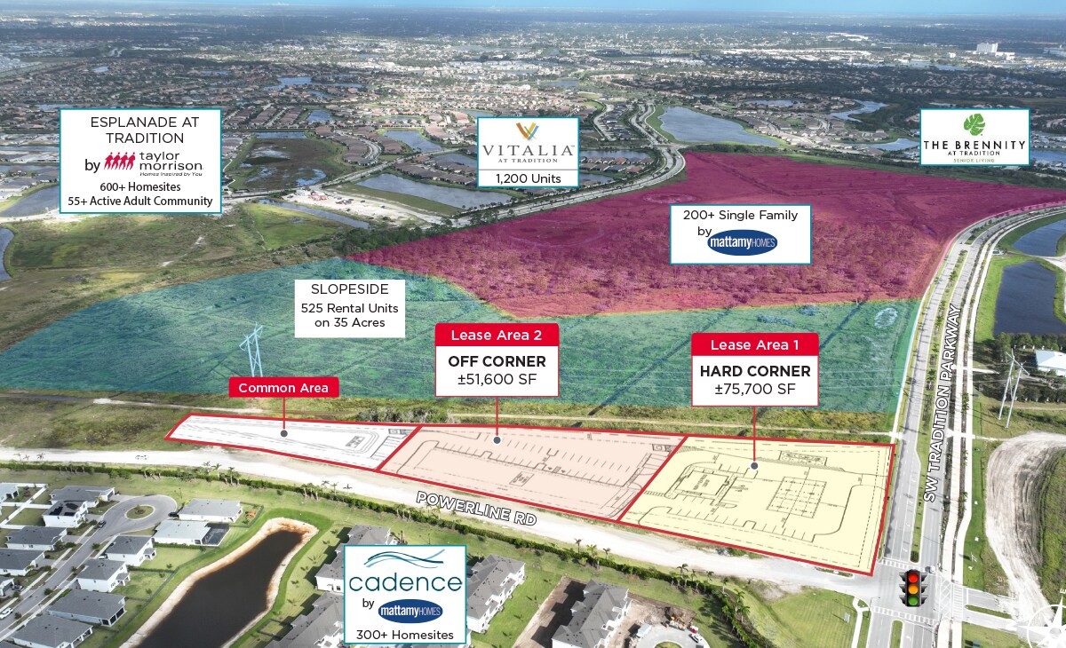SW Tradition Pkwy & Powerline Rd, Port Saint Lucie, FL for Rent