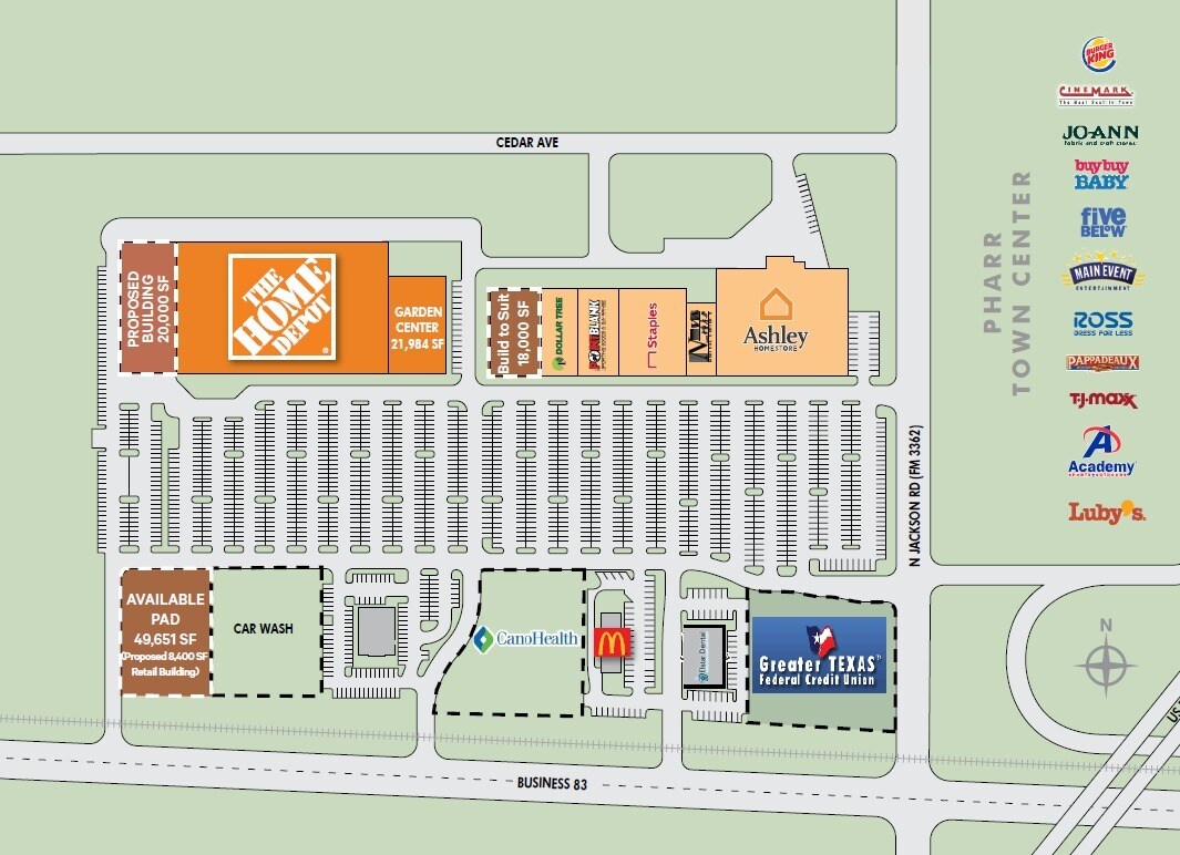 Jackson Palmer Crossing Pad 2, McAllen, TX for Rent