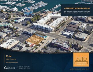 San Diego, CA Commercial Land - 2910 Carleton St San Diego, CA Commercial Land - 2910 Carleton St