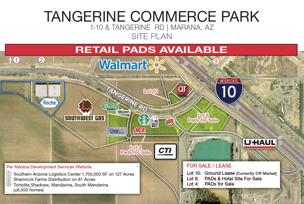 Tangerine & I-10, Marana, AZ for Sale