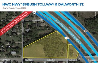 Grand Prairie, TX Commercial Land - NWC Hwy 161 & Dalworth St Grand Prairie, TX Commercial Land - NWC Hwy 161 & Dalworth St