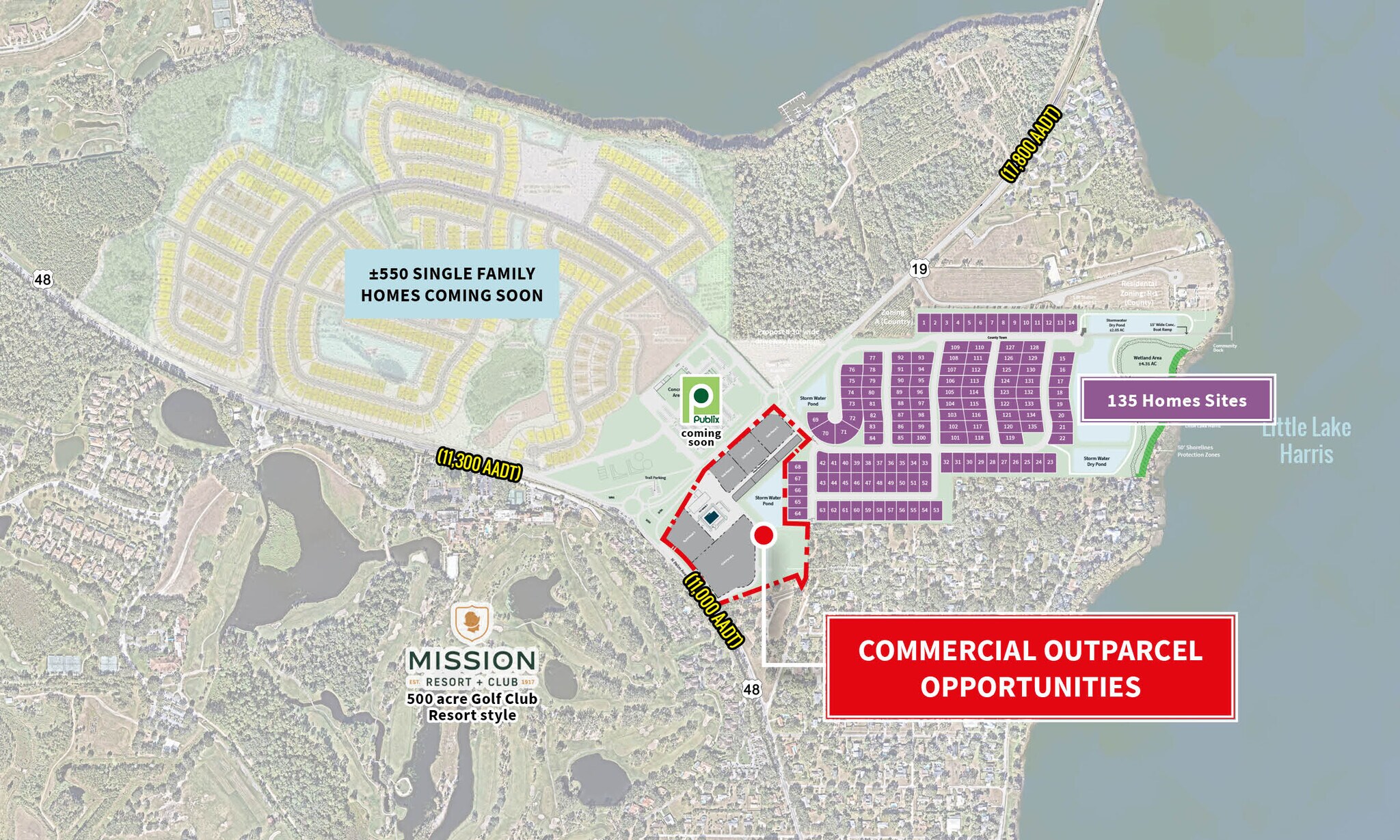 N Palm Avenue and State Road 19, Howey In The Hills, FL for Rent