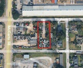 Houston, TX Commercial Land - 8113 Cowart St & 8118 Tilgham St