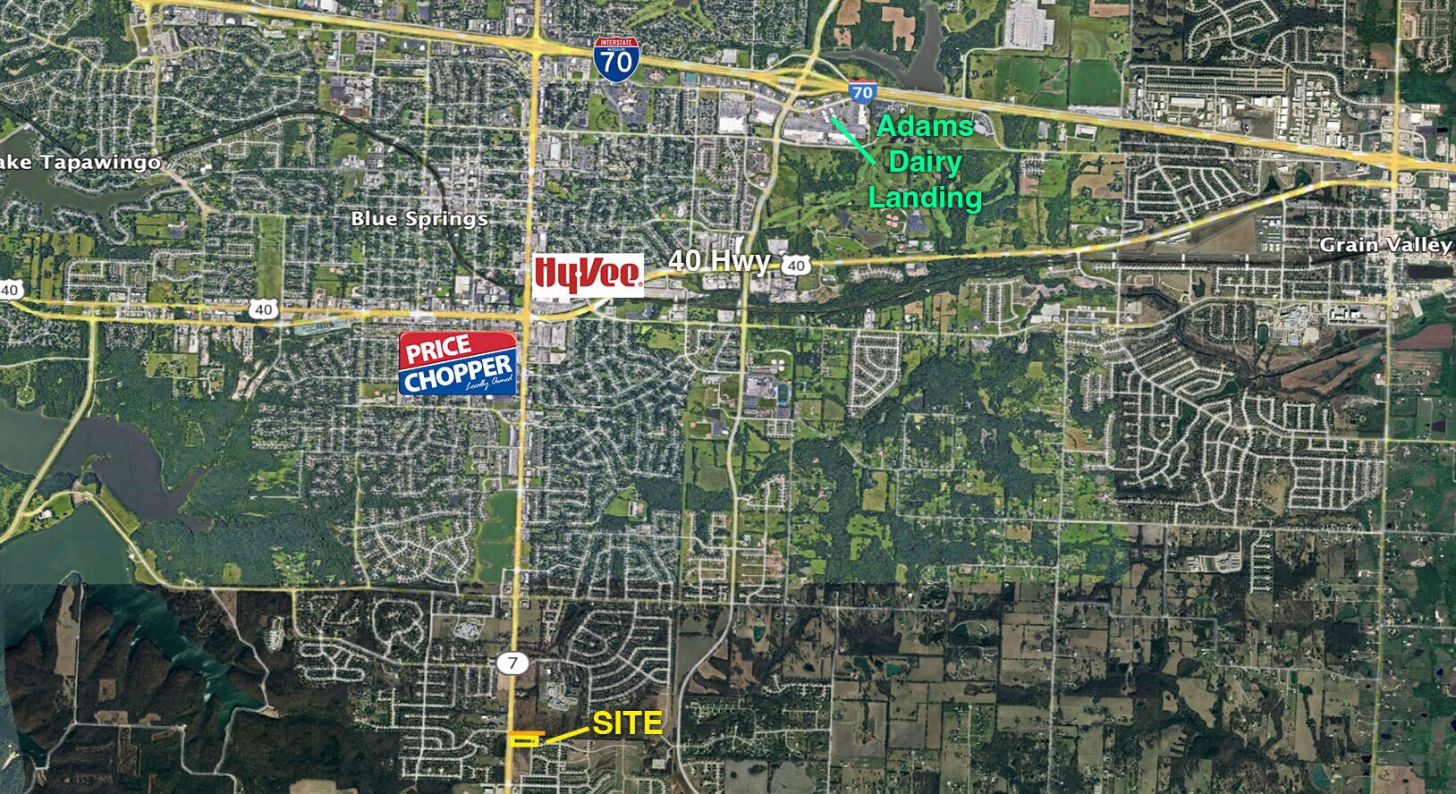 S & E of M7 Hwy & Lake Village blvd, Blue Springs, MO for Sale