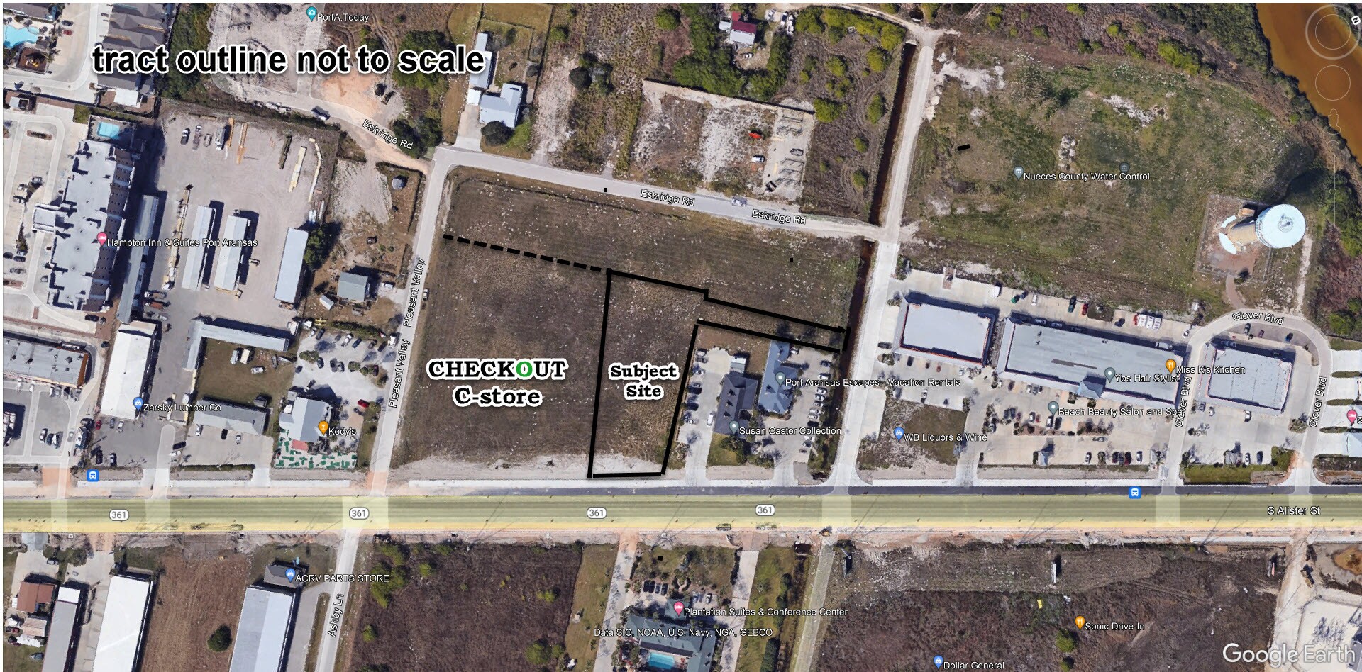 1960 State Hwy 361 hwy, Port Aransas, TX for Sale