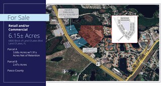 Land O' Lakes, FL Commercial Land - 6800 Land O Lakes Land O' Lakes, FL Commercial Land - 6800 Land O Lakes
