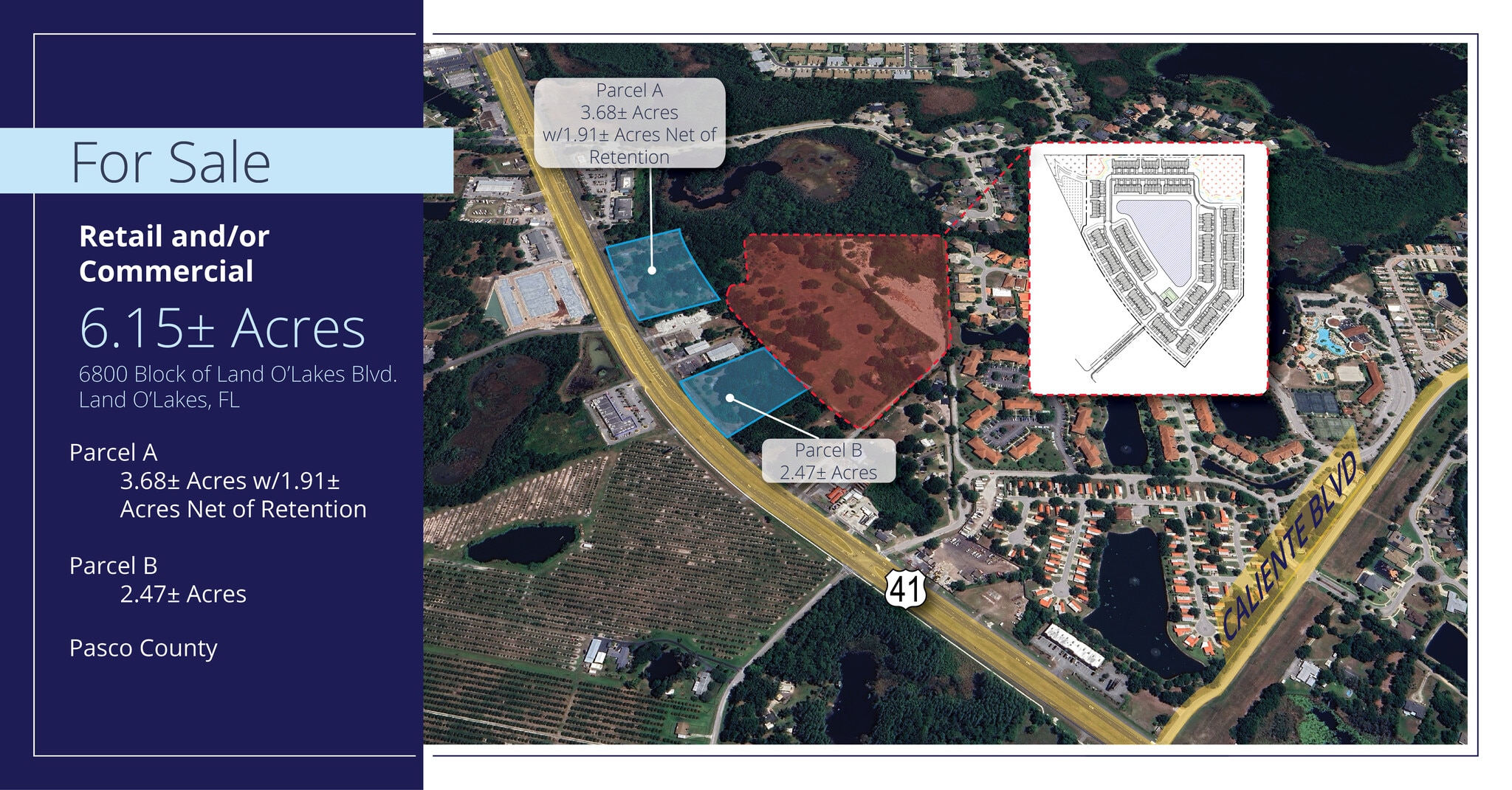 6800 Land O Lakes, Land O' Lakes, FL for Sale