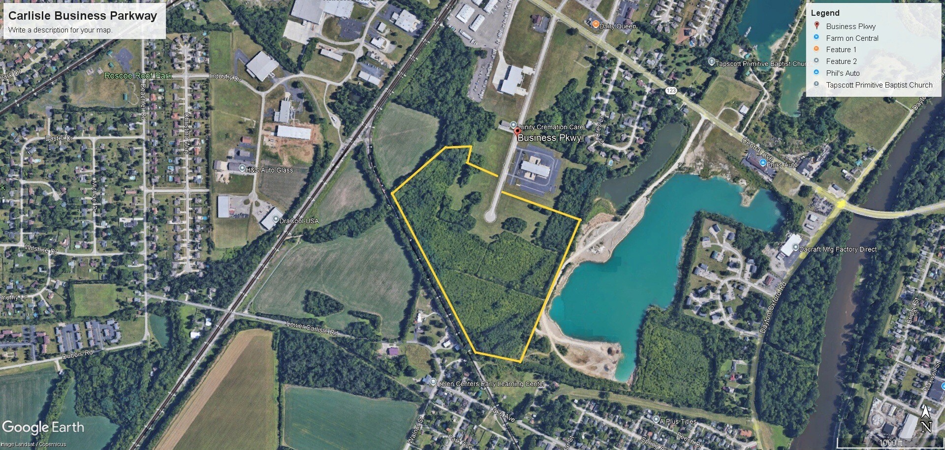 Business Parkway @ St Rt 123, Carlisle, OH for Sale
