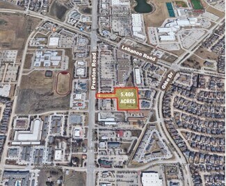 Frisco, TX Commercial Land - 4600 Preston Rd