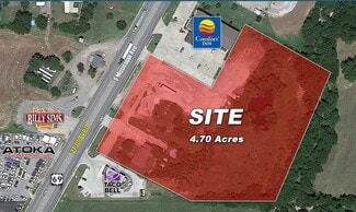 Atoka, OK Commercial - SE US 69 & SH3