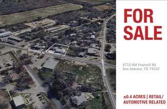 San Antonio, TX Commercial Land - 8752 Old Pearsall Rd San Antonio, TX Commercial Land - 8752 Old Pearsall Rd
