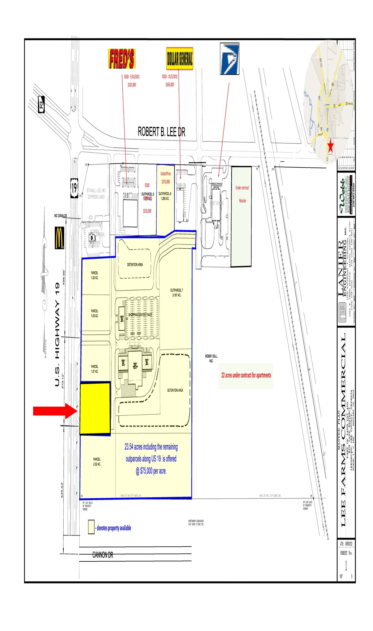 285 US Highway 19 S, Leesburg, GA for Sale