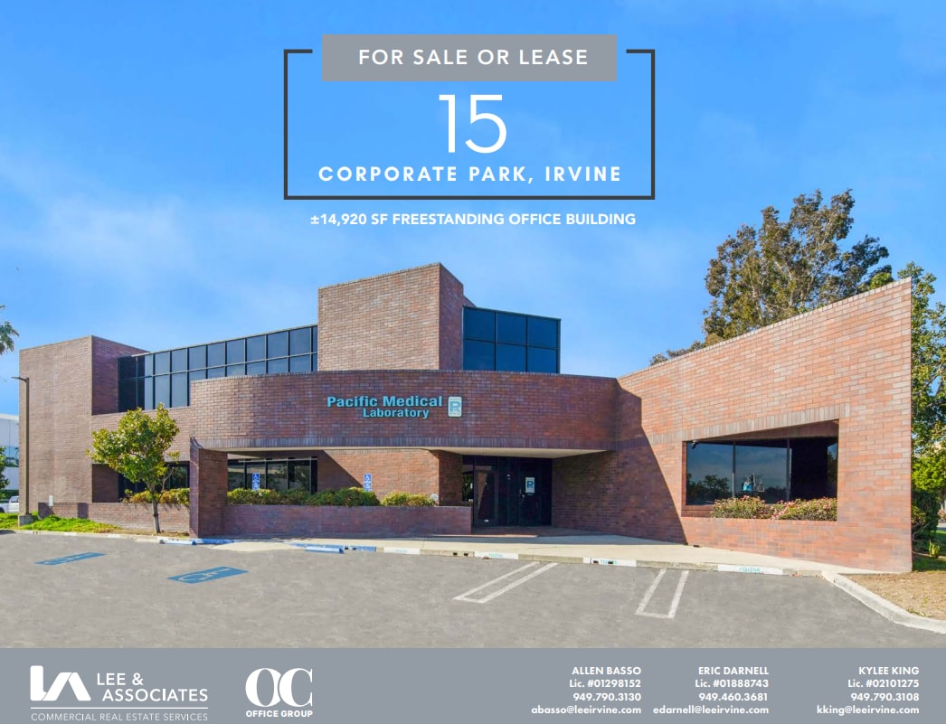15 Corporate Park, Irvine, CA for Sale