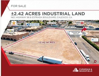 Calexico, CA Industrial Land - 320 Arguelles Street
