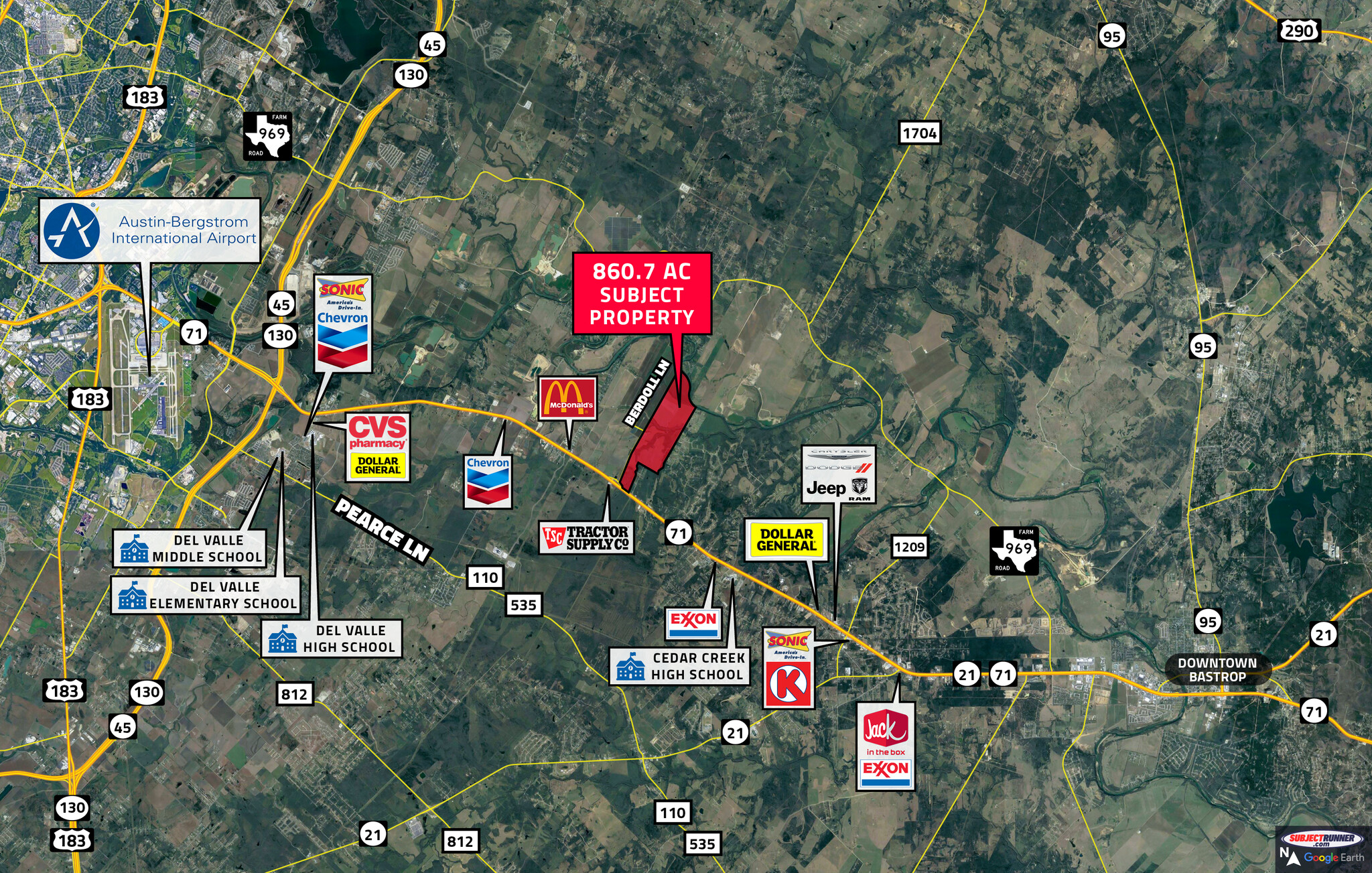 2600 State Highway 71, Cedar Creek, TX for Sale