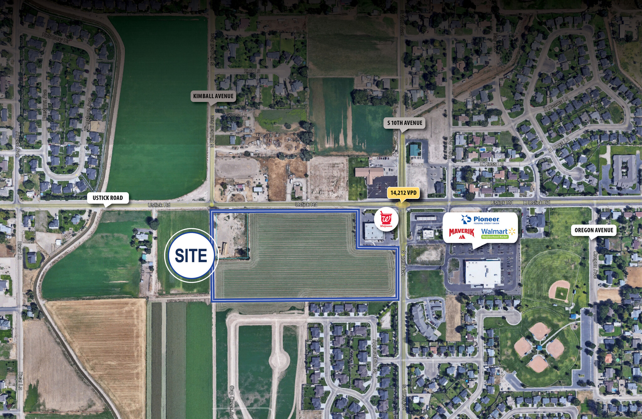 SEC Of Ustick & 10th Ave, Caldwell, ID for Sale