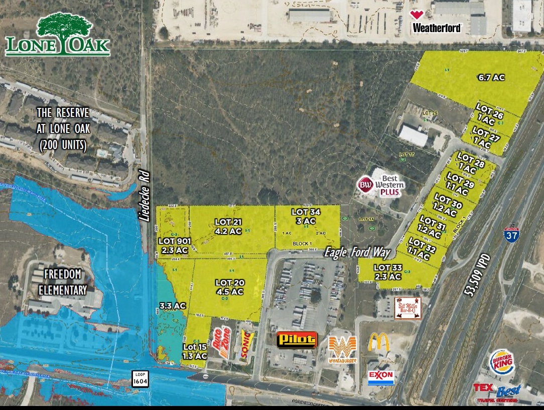 S Loop 1604 E @ IH 37, San Antonio, TX for Sale