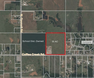 Edmond, OK Agricultural Land - 7999 Coffee Creek rd