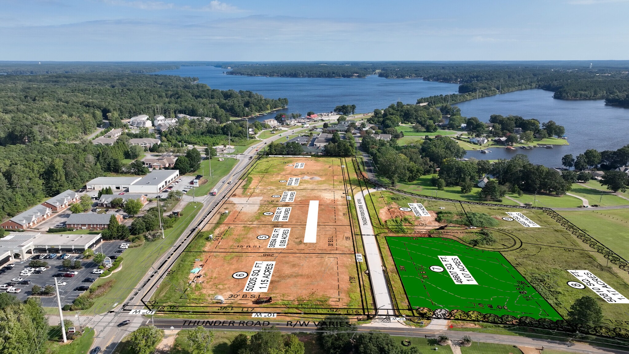 Lot 7 Thunder Pointe, Eatonton, GA for Sale