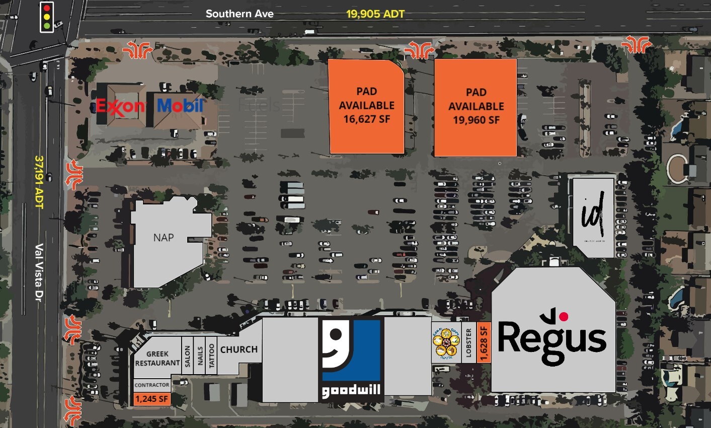 SEC Val Vista Dr & Southern Ave, Mesa, AZ for Rent