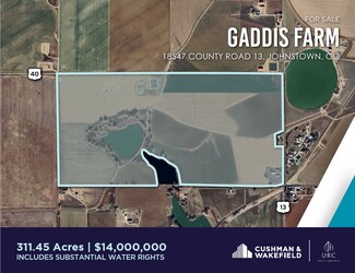 Johnstown, CO Agricultural Land - 18547 County Road 13 Johnstown, CO Agricultural Land - 18547 County Road 13