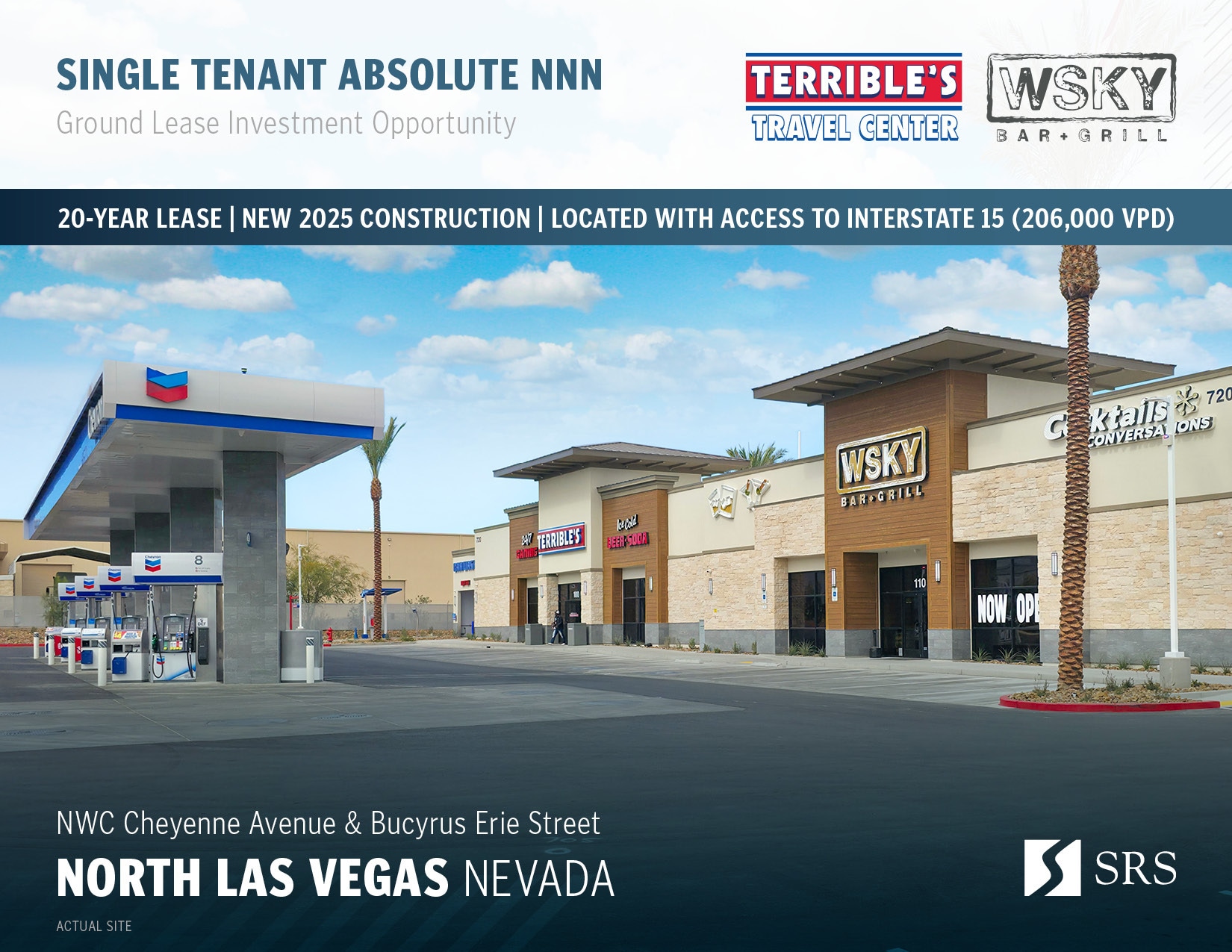 NWC Cheyenne Ave. & Bucyrus Erie St., North Las Vegas, NV for Sale