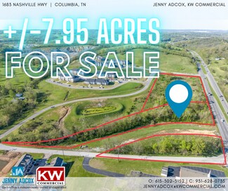 Columbia, TN Commercial Land - 1683 Nashville Hwy Columbia, TN Commercial Land - 1683 Nashville Hwy