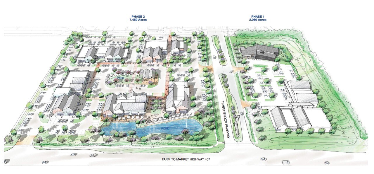NWC of FM 407 and Timberbrook Parkway, Justin, TX for Sale