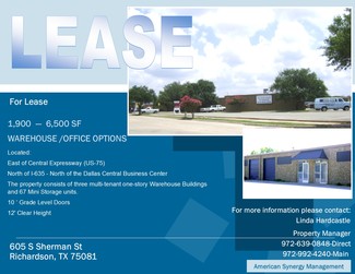 Richardson, TX Flex, Industrial - 605 S Sherman St