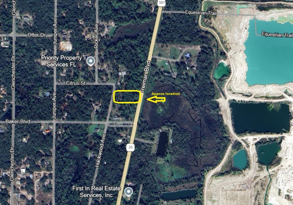 US Hwy 301/Treiman Boulevard Blvd, Webster, FL for Sale