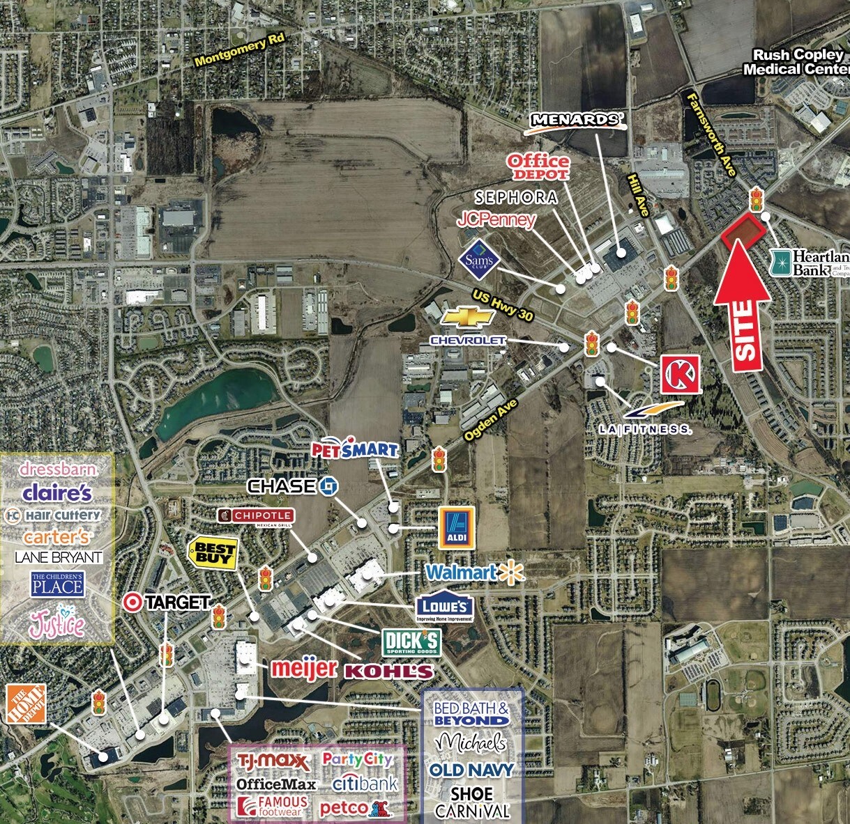 1521-1553 Ogden Ave, Aurora, IL for Rent