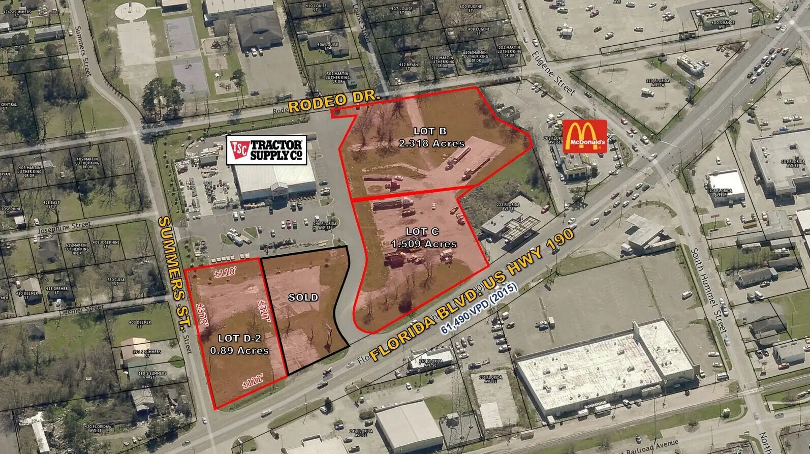 256 Florida Ave SE, Denham Springs, LA for Sale
