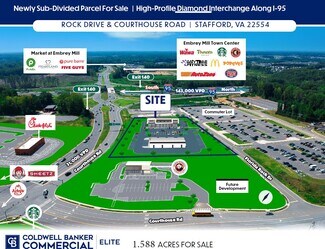 Stafford, VA Commercial Land - Courthouse Rd & Florida Rock Dr