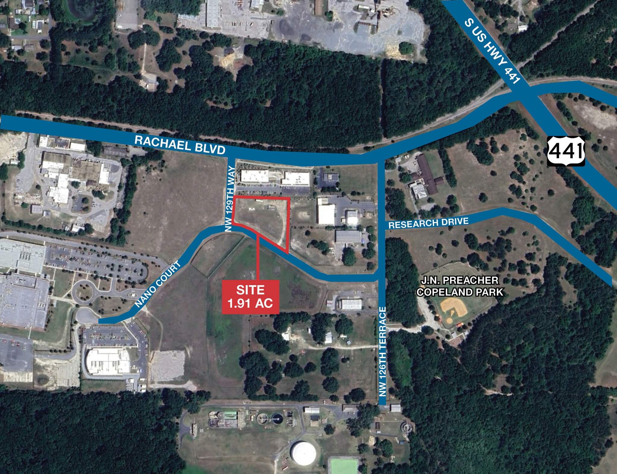 NW 129th Way @ Nano Court, Alachua, FL for Rent