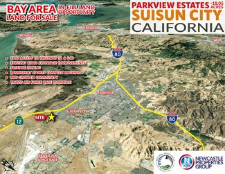 Suisun City, CA Residential Land - 1800-2100 Petersen Rd