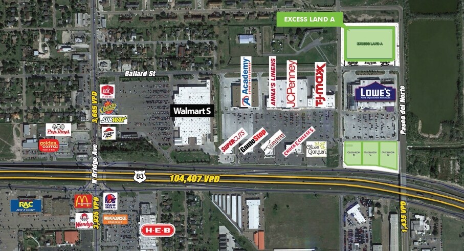 1015 E Expressway 83, Weslaco, TX for Sale