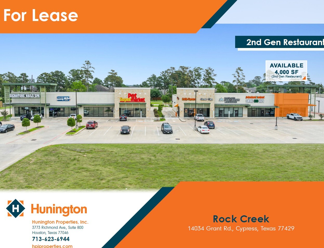 14034 Grant Rd, Cypress, TX for Rent