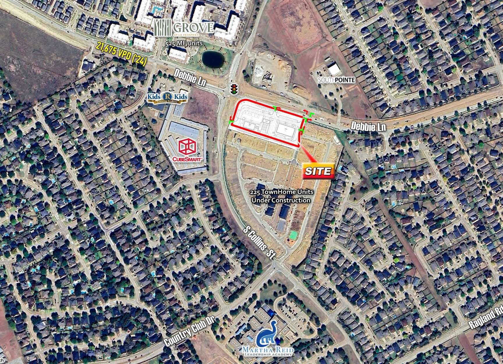 SEC DEBBIE LN & COLLINS ST St, Arlington, TX for Rent
