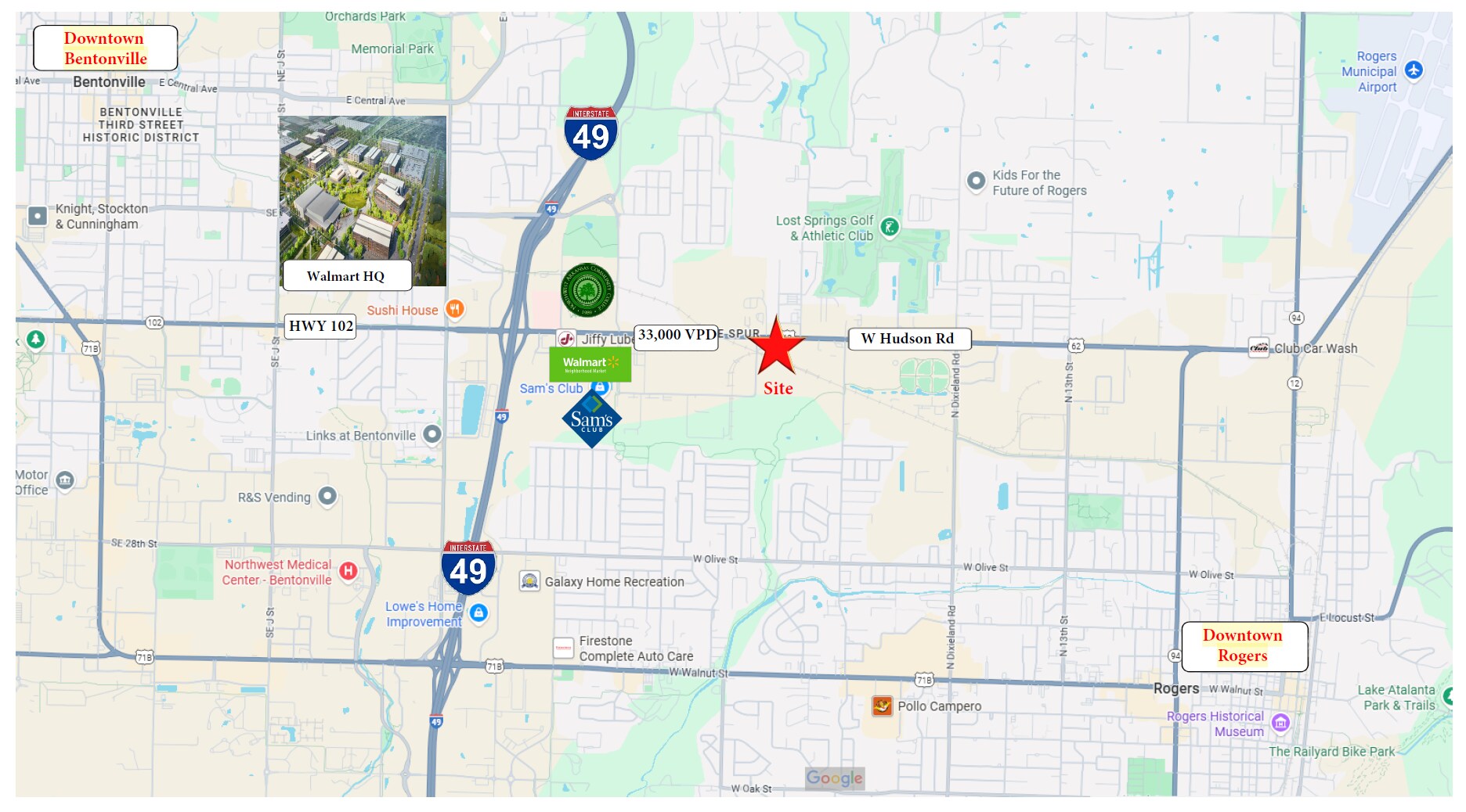 2734 Hudson rd, Rogers, AR for Rent