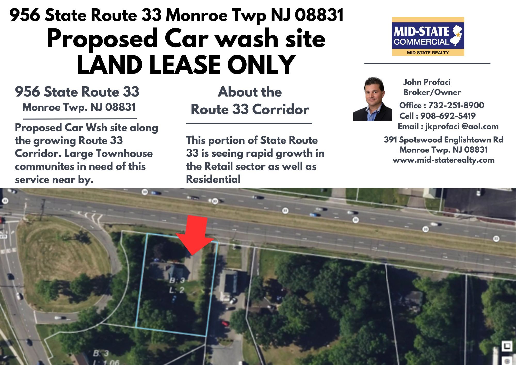 956 NJ-33, Monroe Township, NJ for Rent