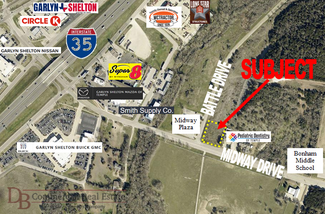 Temple, TX Commercial Land - 5016 Midway Dr
