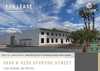 Las Vegas, NV Industrial - 5050 Steptoe St Las Vegas, NV Industrial - 5050 Steptoe St