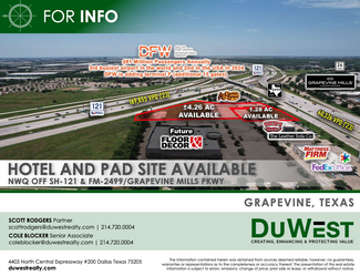 Grapevine, TX Commercial - NWQ off SH-121 & FM-2499